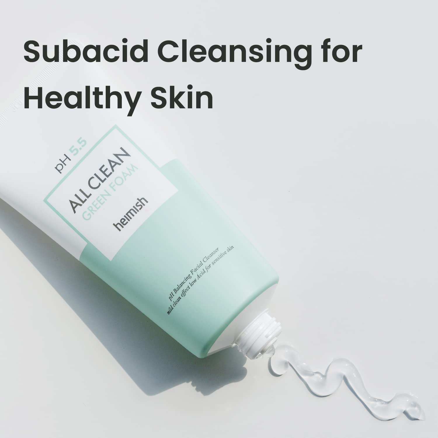 Heimish All Clean Green Foam gentle cleanser for sensitive skin