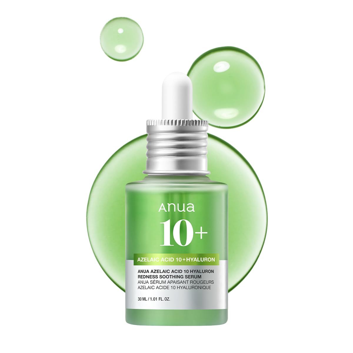 ANUA Azelaic Acid 10 Hyaluron Redness Soothing Serum for sensitive skin