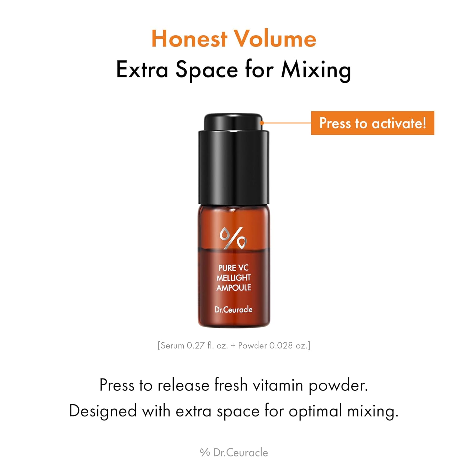 Dr. Ceuracle Vitamin C Ampoule brightening serum bottle