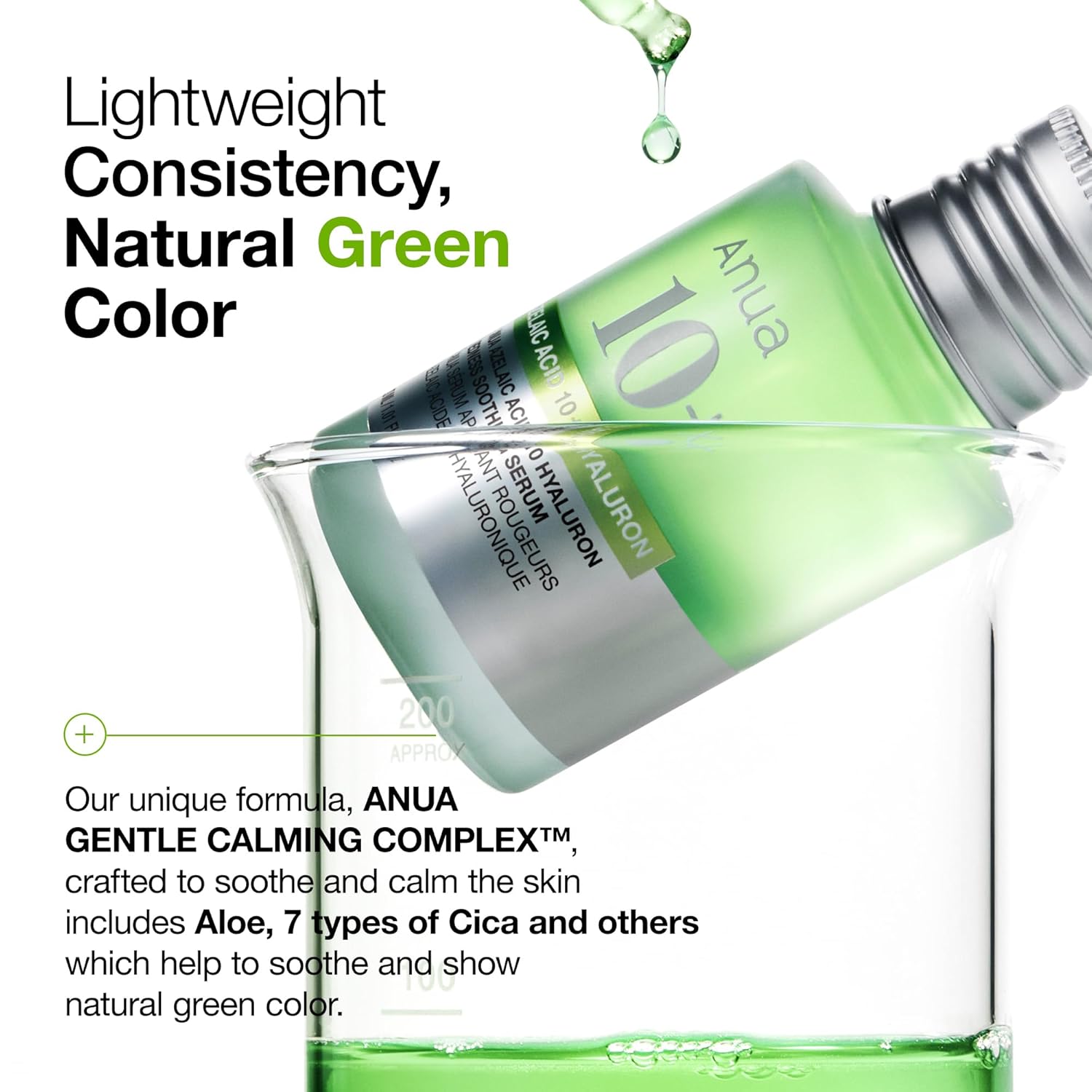 ANUA Azelaic Acid Serum product back label details