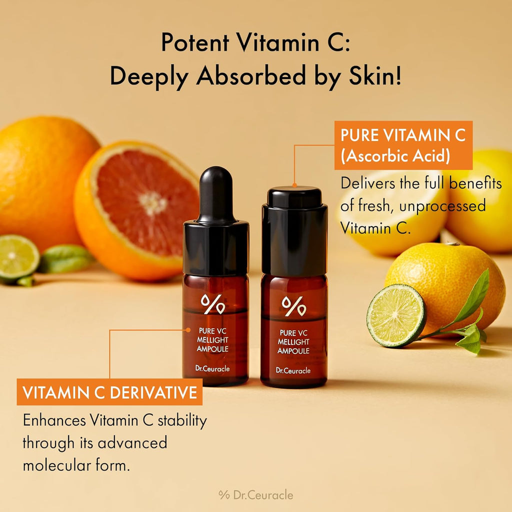 Dr. Ceuracle Pure VC Ampoule Set complete contents