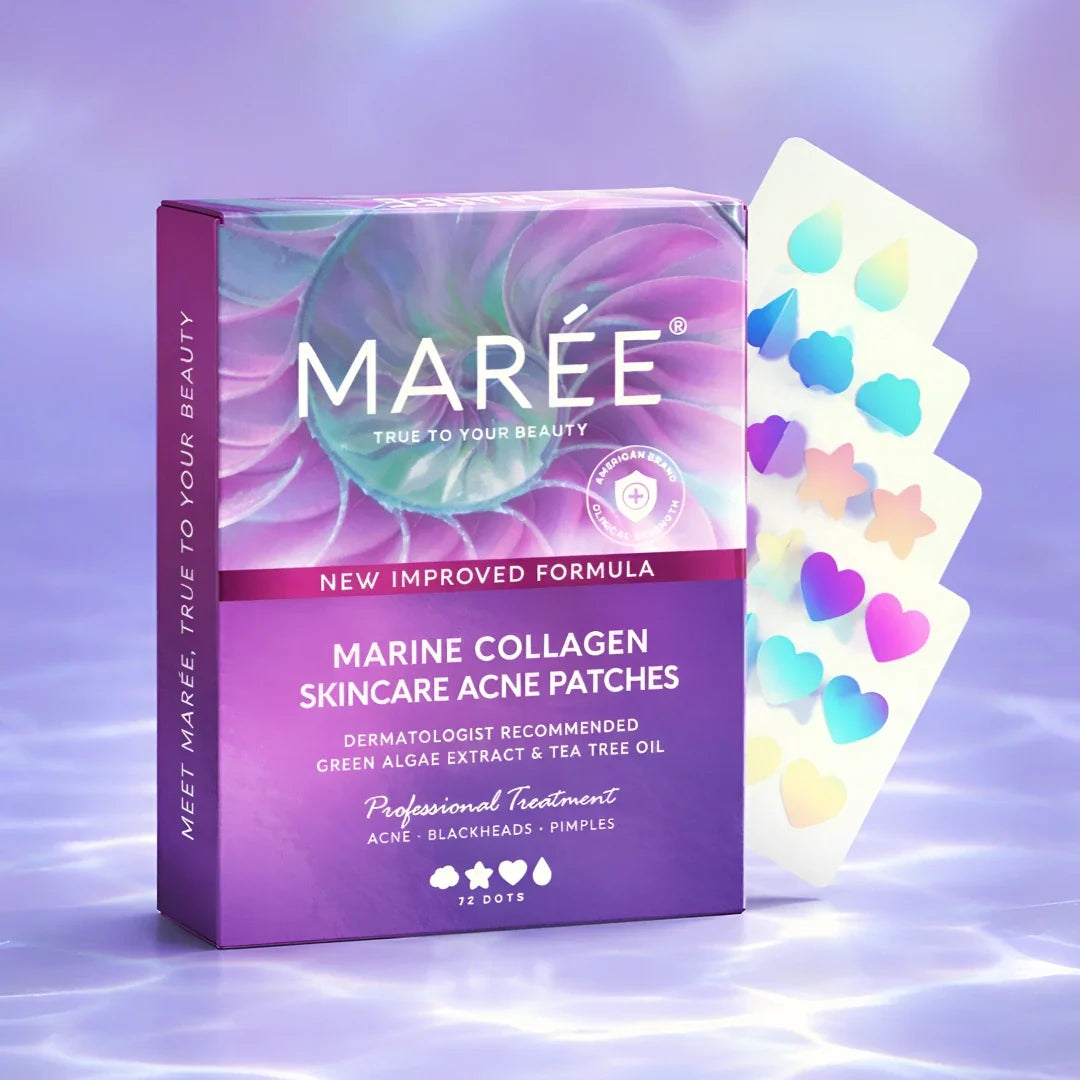 Maree Hydrocolloid Acne Patches with Tea Tree and Algae spot treatment
