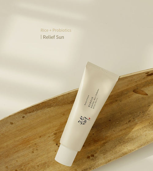 Beauty of Joseon Relief Sun SPF 50 lightweight no white cast texture